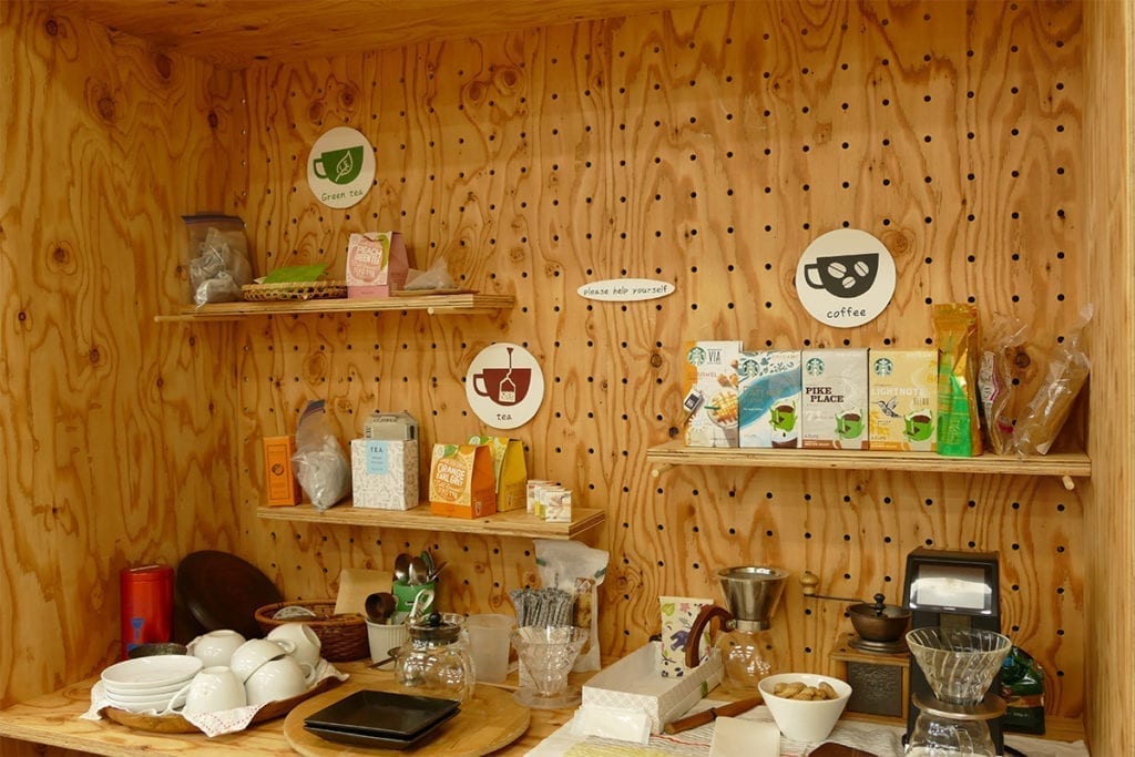 2階 カフェコーナー